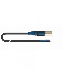 Quik Lok RKSA/133-2 Cannon XLR Maschio / Spina Phono RCA 2 mt