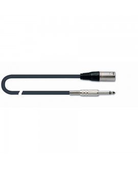 Quik Lok MX/779-5 Cannon XLR Maschio / Jack 6.3 TS Mono 5 mt
