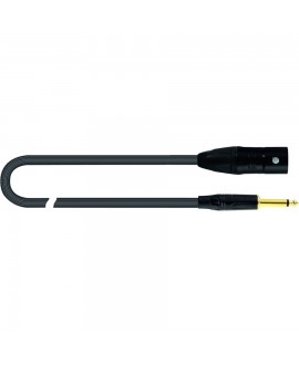 Quik Lok JUST/MJM-3 Cavo Cannon XLR Maschio / Jack 6.3 TS Mono 3 mt