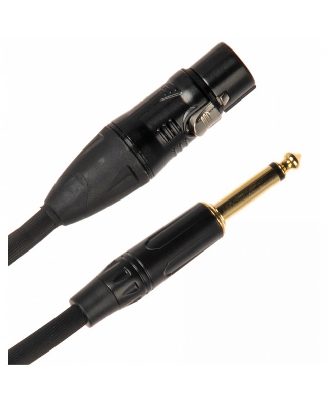 Quik Lok JUST/FJM-3 Cavo Cannon XLR Femmina / Jack 6.3 TS Mono 3 mt