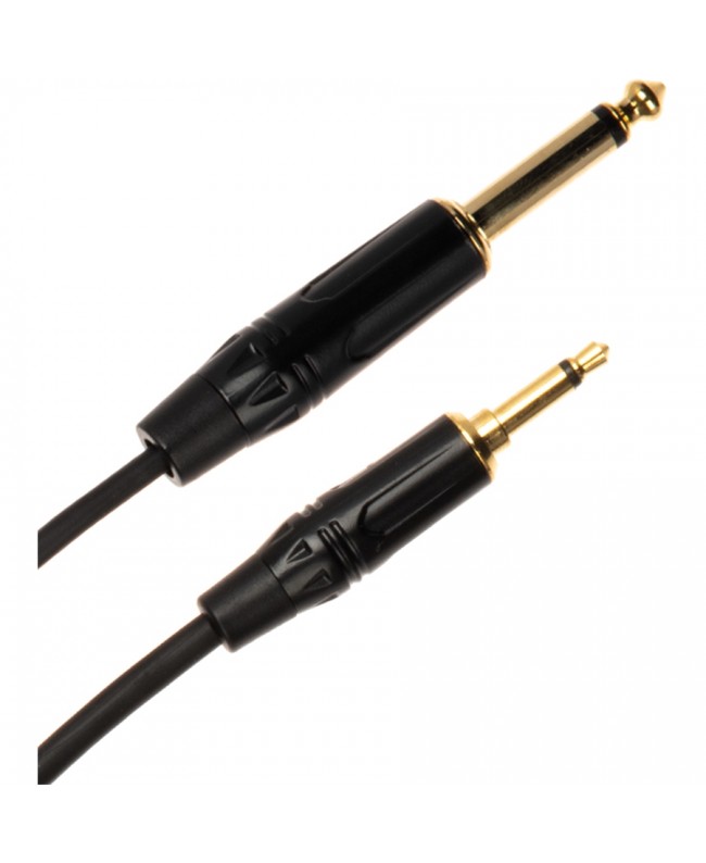Quik Lok JUST/JM35JM-2 Cavo Minijack 3.5 TS Mono / Jack 6.3 TS Mono 2 mt
