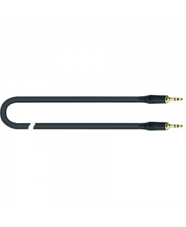 Quik Lok JUST/J35J35-5 3.5 TRS Stereo Minijack to 3.5 TRS Stereo Minijack Cable, 5 meters