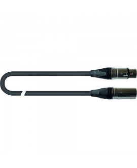 Quik Lok JUST/MF-3 SL Kabel: Cannon-XLR-Stecker / Cannon-XLR-Buchse, 3 m