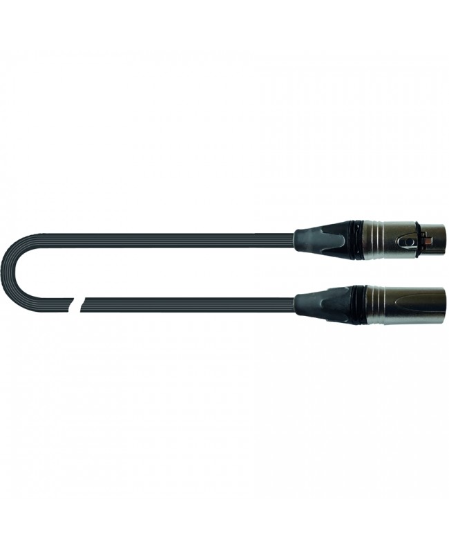 Quik Lok JUST/MF-10 SL Kabel: Cannon-XLR-Stecker / Cannon-XLR-Buchse, 10 m