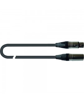Quik Lok JUST/MF-20 SL Kabel: Cannon-XLR-Stecker / Cannon-XLR-Buchse, 20 m