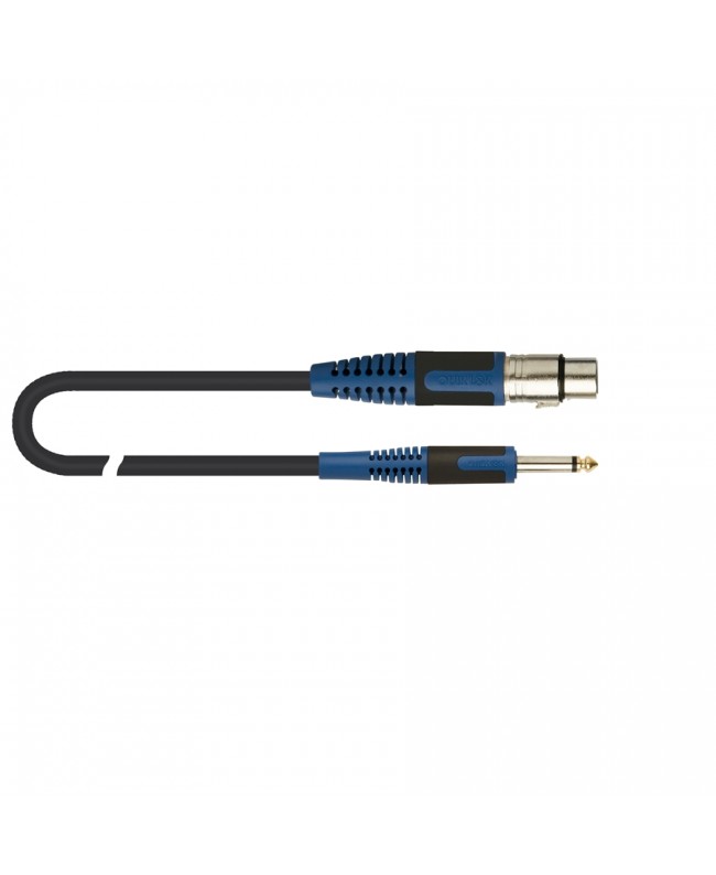 Quik Lok RKSM/300-5 Cannon XRL Female / TS Mono 6.3 5-meter Jack