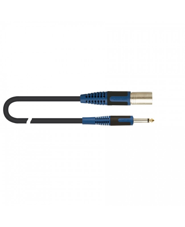 Quik Lok RKSM/310-5 Cannon XRL Maschio / Jack TS Mono 6.3 5 mt