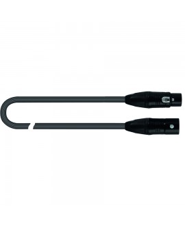 Quik Lok JUST/MF-0,5 Kabel: Cannon-XLR-Stecker / Cannon-XLR-Buchse, 0,5 m