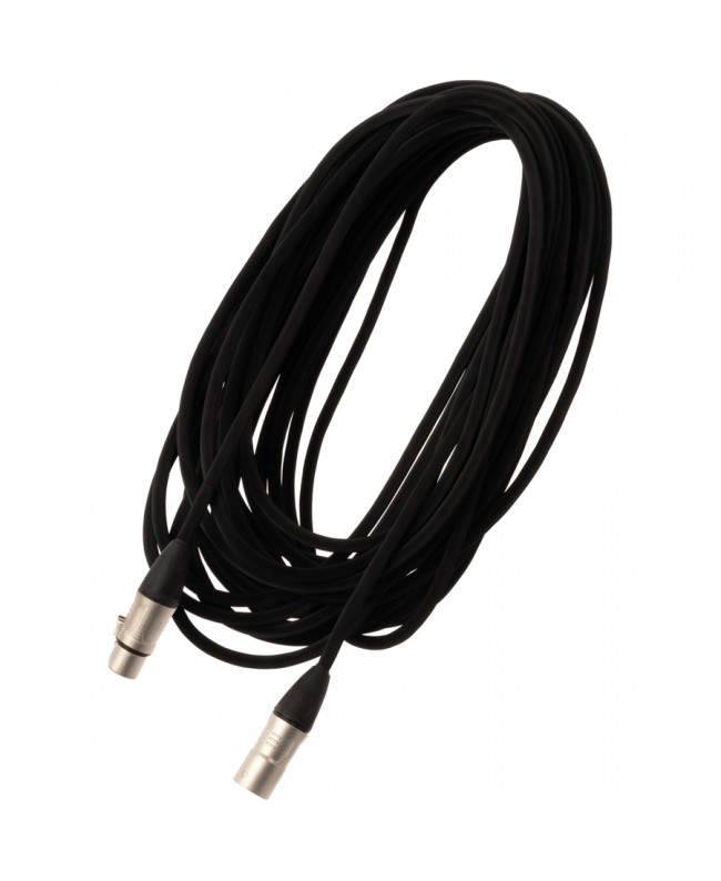 Quik Lok JUST/MF-0,5 SL Kabel: Cannon-XLR-Stecker / Cannon-XLR-Buchse, 0,5 m