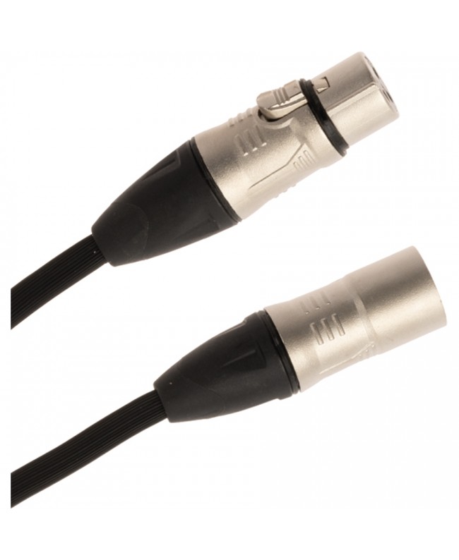 Quik Lok JUST/MF-0,5 SL Kabel: Cannon-XLR-Stecker / Cannon-XLR-Buchse, 0,5 m
