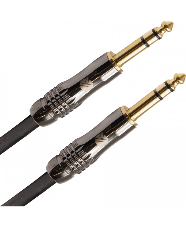 Quik Lok ITST/JS-1 Kabel: 6,3-mm-TRS-Stereo-Stecker / 6,3-mm-TRS-Stereo-Stecker, 1 m