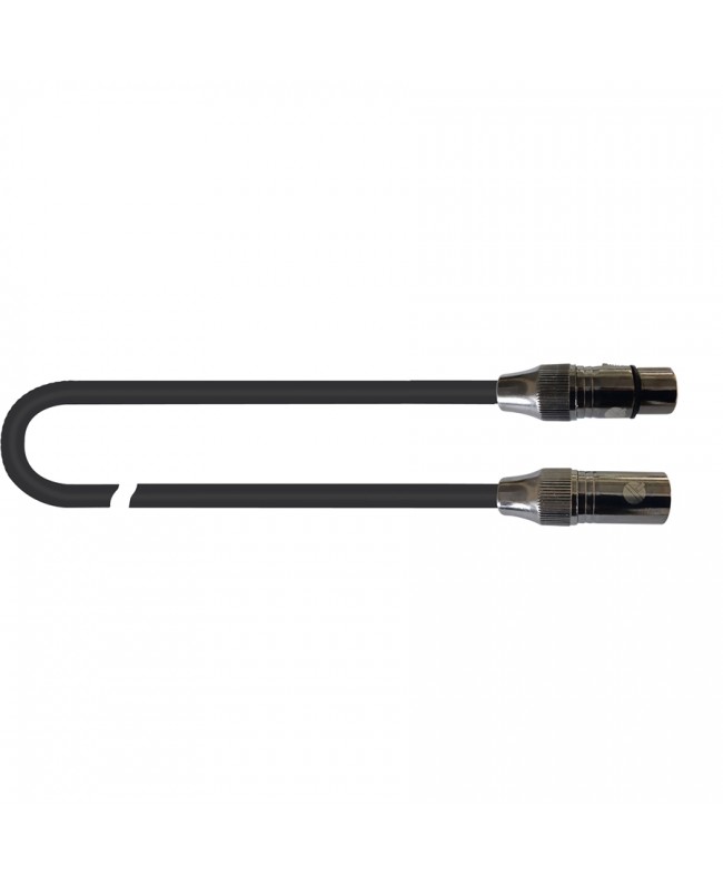 Quik Lok ITST/MF-3 Kabel: Cannon-XLR-Stecker / Cannon-XLR-Buchse, 3 m