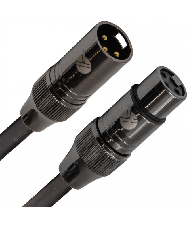 Quik Lok ITST/MF-10 Kabel: Cannon-XLR-Stecker / Cannon-XLR-Buchse, 10 m