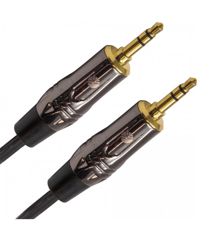 Quik Lok ITST/2J35-5 3.5 TRS Stereo Mini-Jack to 3.5 TRS Stereo Mini-Jack Cable, 5 meters