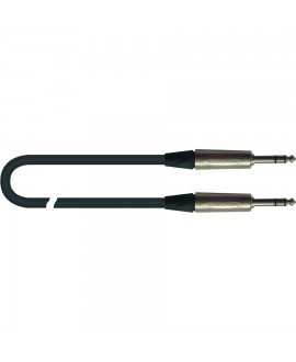 Quik Lok ITTOP/JS-1 Kabel: 6,3-mm-TRS-Stereo-Klinkenstecker / 6,3-mm-TRS-Stereo-Klinkenstecker, 1 m