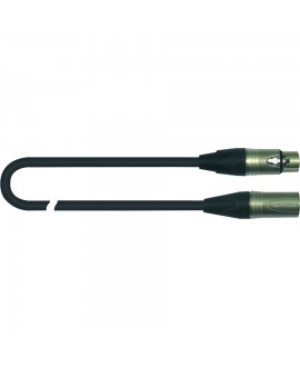 Quik Lok ITTOP/MF-2 Kabel: Cannon-XLR-Stecker / Cannon-XLR-Buchse, 2 m