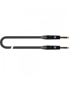 Quik Lok ITST/JS-2 B 6.3 TRS Stereo Jack to 6.3 TRS Stereo Jack Cable, 2 meters