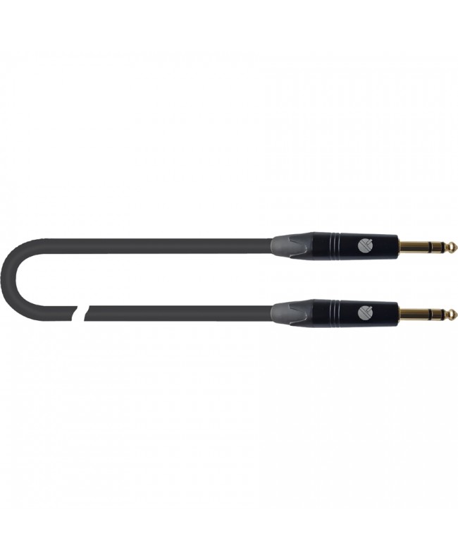 Quik Lok ITST/JS-5 B Cavo Jack 6.3 TRS Stereo / Jack 6.3 TRS Stereo 5 mt