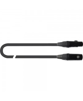 Quik Lok ITST/MF-5 B Kabel: Cannon-XLR-Stecker / Cannon-XLR-Buchse, 5 m