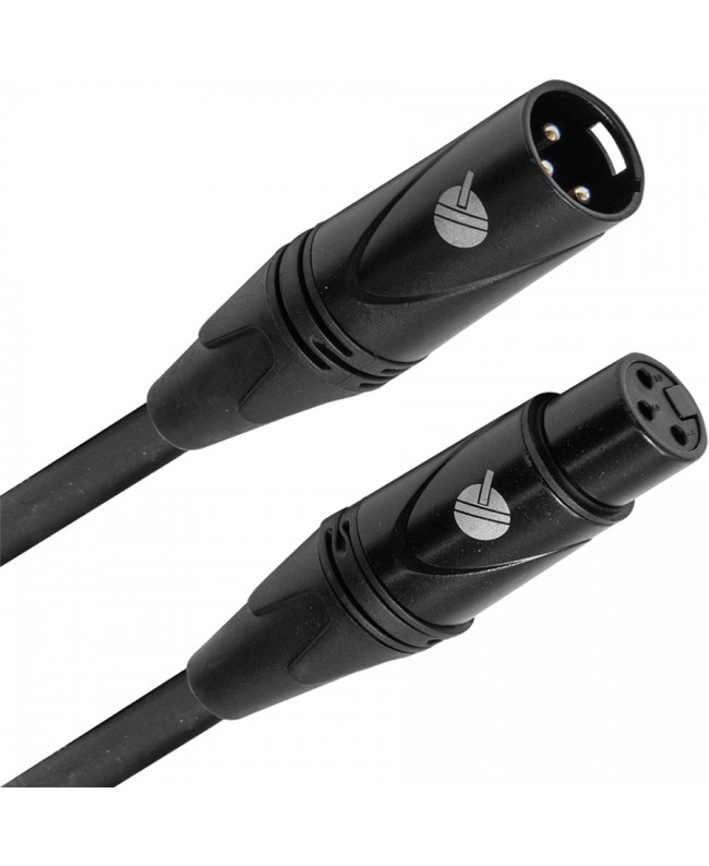 Quik Lok ITST/MF-5 B Kabel: Cannon-XLR-Stecker / Cannon-XLR-Buchse, 5 m