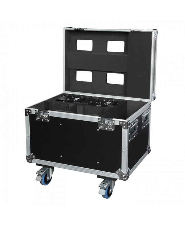 Showtec Case für 4 x Shark Spot / Wash / Zoom / Combi Custodie per moving light