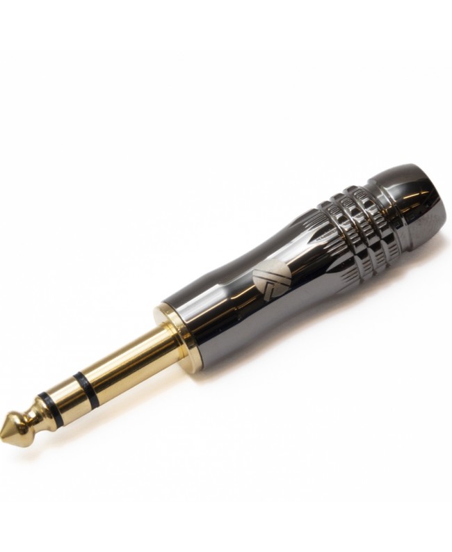 Quik Lok G/20 Jack TRS Stereo 6.3 Metal Grey