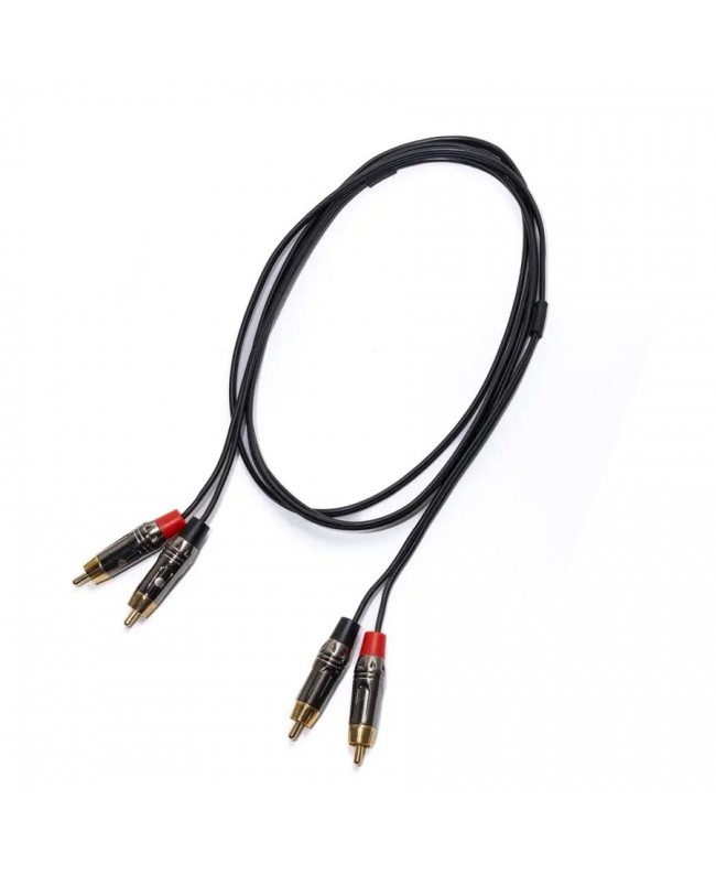 Quik Lok ITST/4RCA-5 Kabel 2x Phono-RCA-Stecker / 2x Phono-RCA-Stecker, 5 m