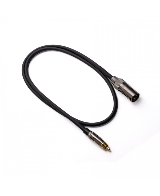 Quik Lok ITST/MRCA-1 Cavo Cannon XLR Maschio / Spina Phono RCA 1 mt