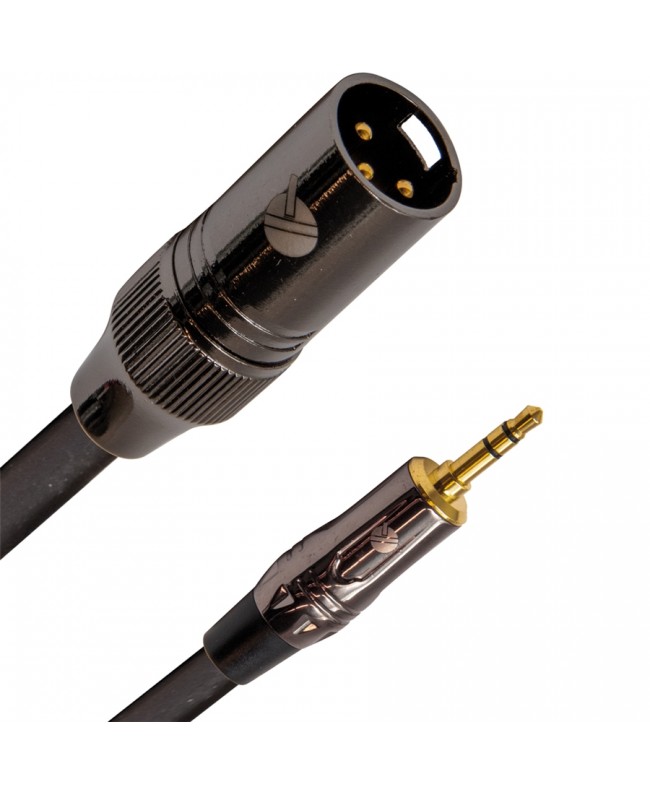 Quik Lok ITST/MJS35-2 XLR M/MiniJack Stereo 3.5 2 mt