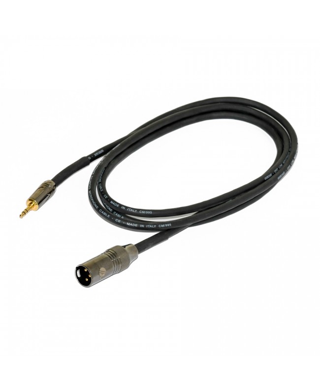Quik Lok ITST/MJS35-2 XLR M/MiniJack Stereo 3.5 2 mt