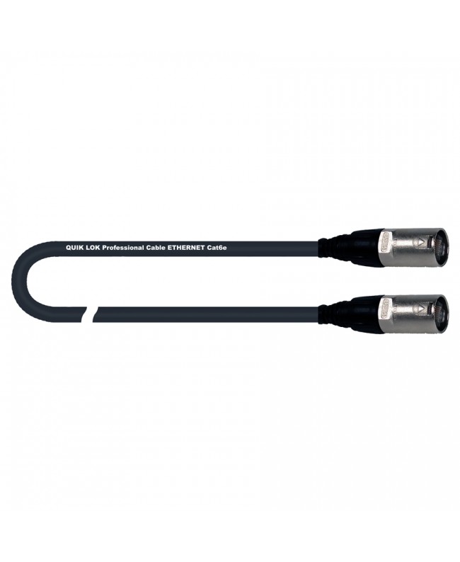 Quik Lok ETH6-0.7 Cat6e Ethernet Cable, 0.7 meters