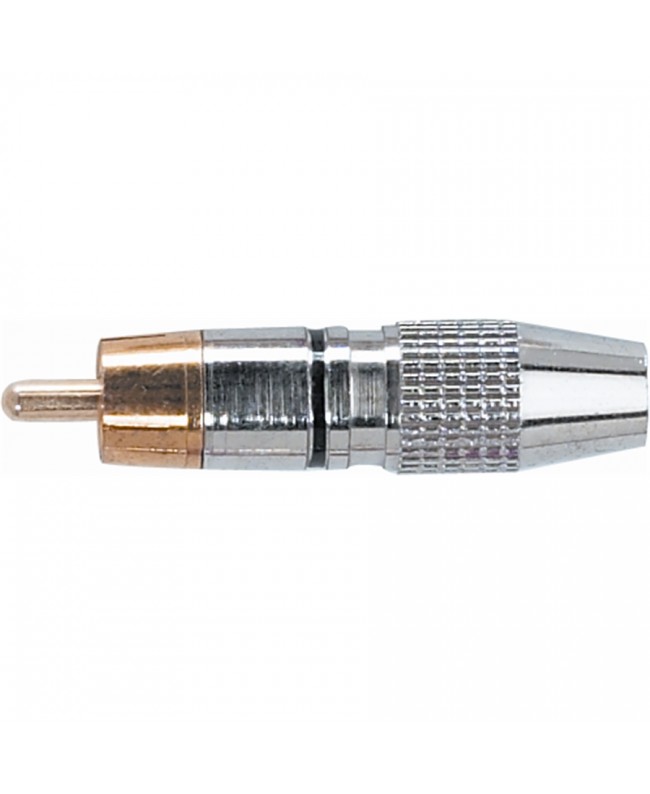 Quik Lok G/251 BK RCA maschio in metallo nichelato