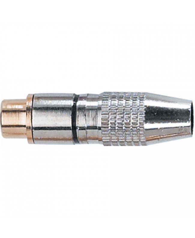 Quik Lok F/234 BK RCA-Buchse aus vernickeltem Metall