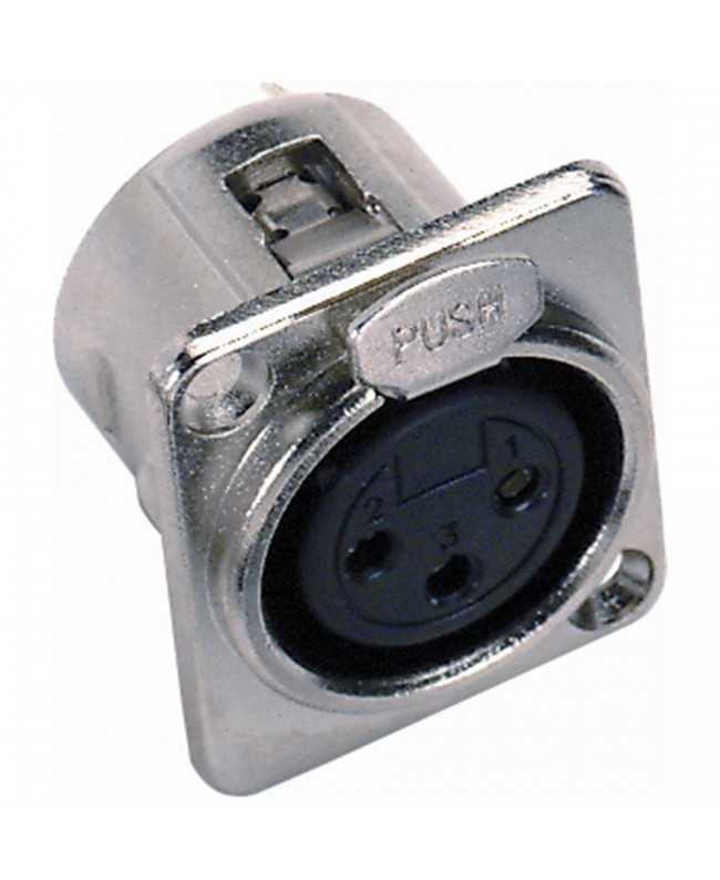 Quik Lok NC/352-K XLR 3 poli femmina da pannello
