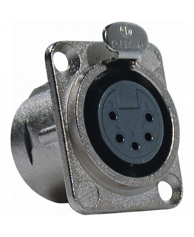 Quik Lok NC/338-K 5-polige XLR-Buchse für die Schalttafelmontage