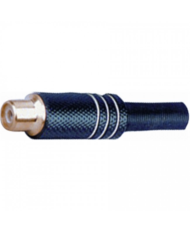 Quik Lok F/245 BK-WH RCA-Buchse aus Metall