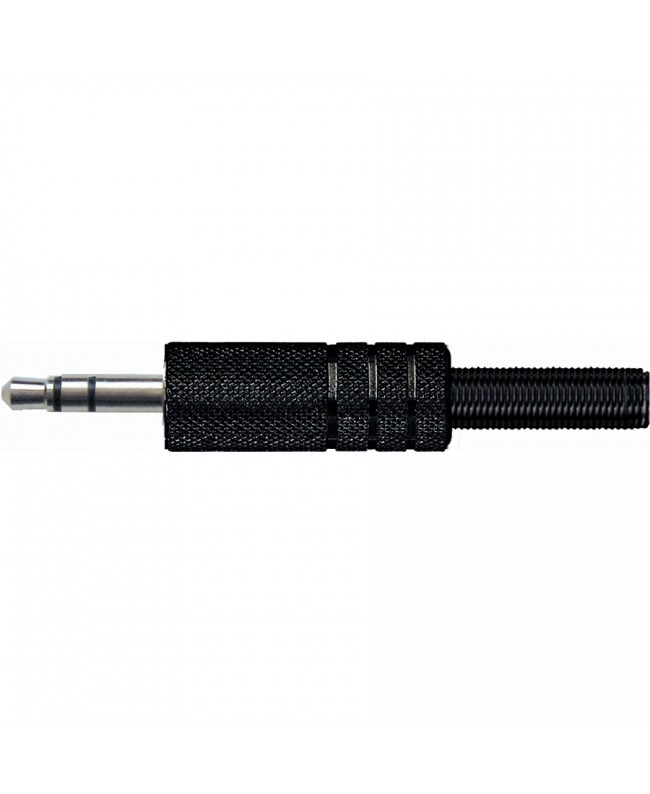 Quik Lok G/118 BK Jack Stereo 3.5 in metallo nero