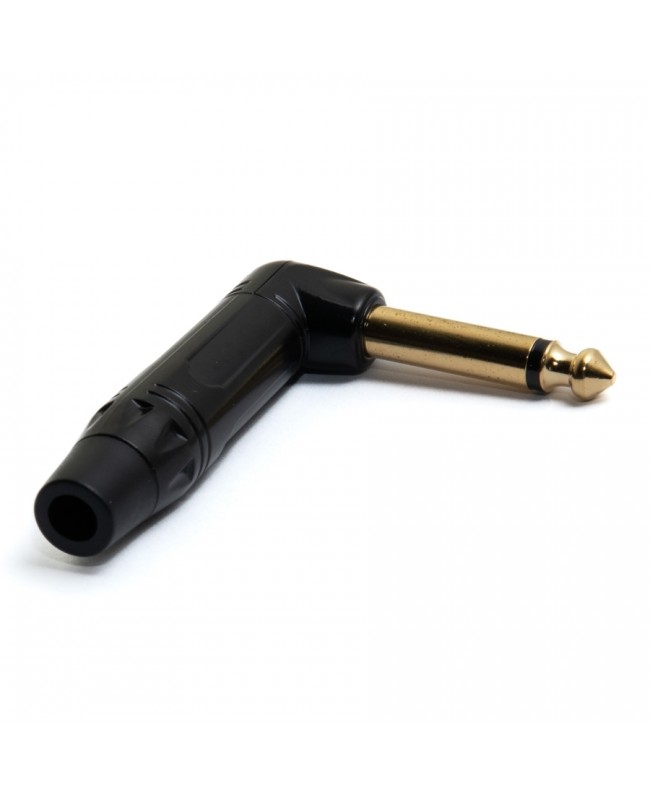 Quik Lok J/JM90-M-B Jack Mono 6.3 - 90° Black