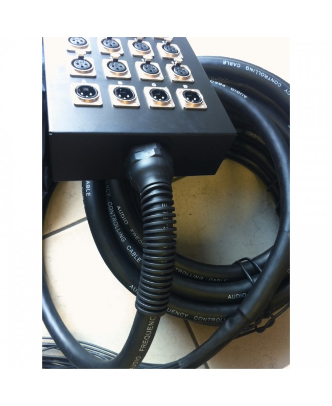 Quik Lok BOX/604-10K Stage Box 8 IN 4 OUT 10 mt