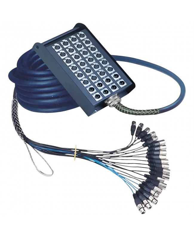 Quik Lok BOX/647-30K Stage Box 32 IN 8 OUT 30 mt