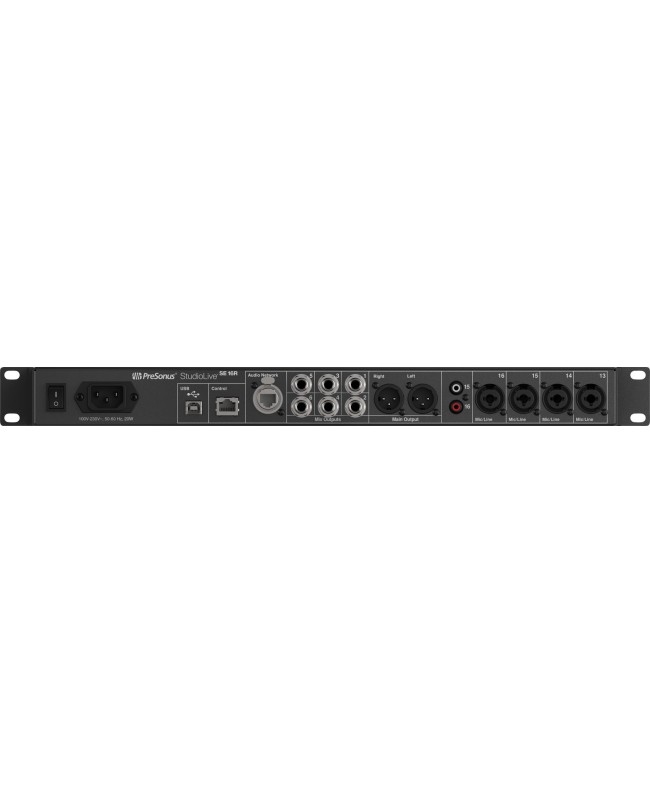 PreSonus StudioLive SE 16R Digital Rack Mixer, Black