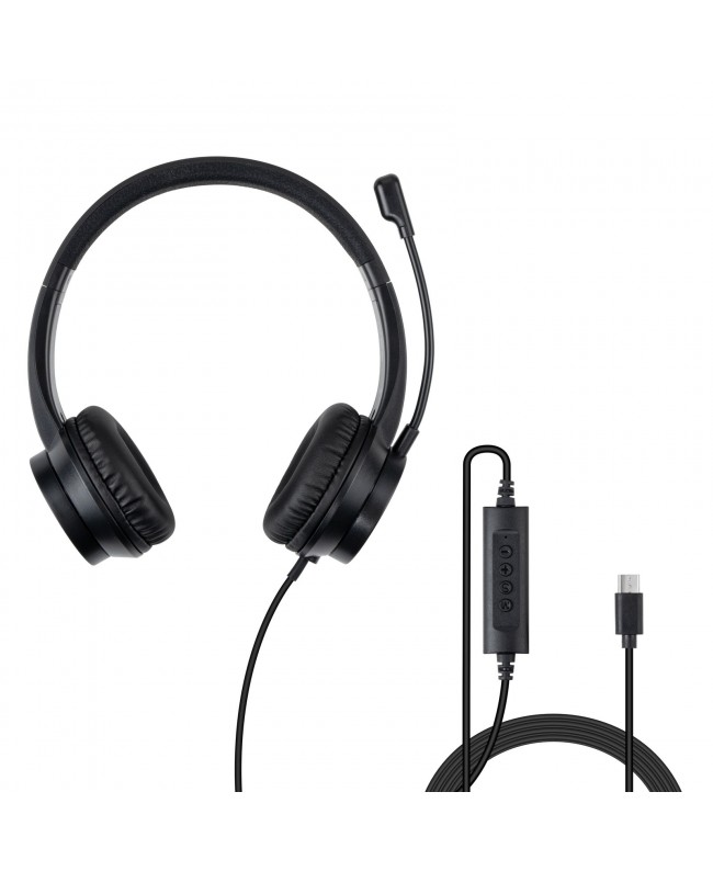 LINDY USB-C Office Headphones