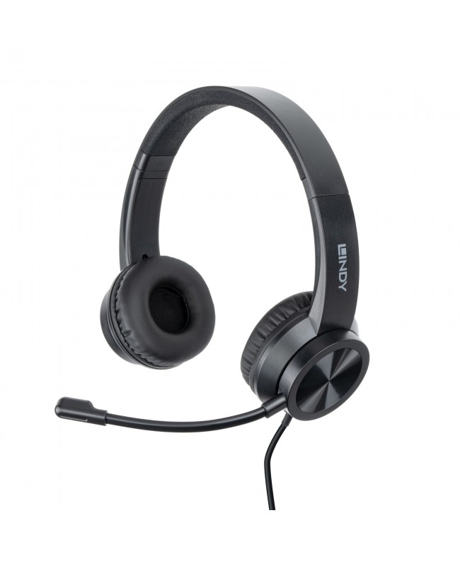 LINDY Cuffie da ufficio USB-C
