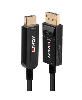 LINDY DisplayPort 1.2-zu-HDMI 18G-Hybridkabel, 50 m