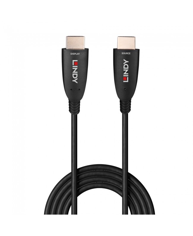 LINDY 8K60-Hybrid-HDMI-Kabel mit Glasfaser, 60 m