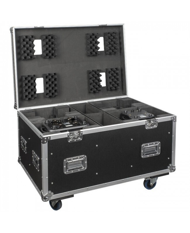 Showtec Case per 4 x Phantom 100 / 180 Custodie per moving light