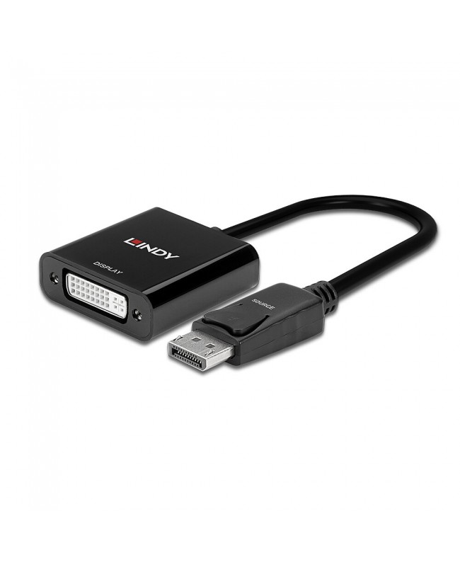 LINDY Active DisplayPort to DVI-D Adapter Converter