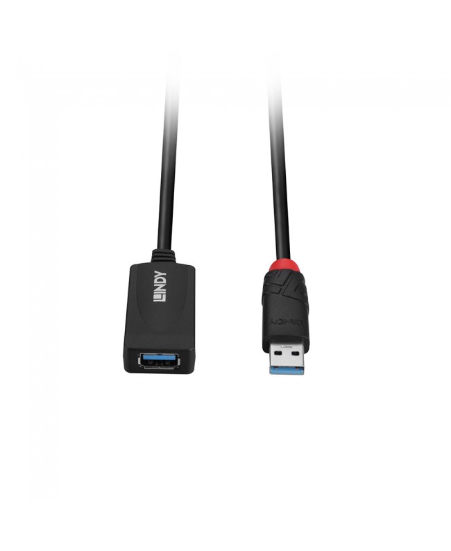 LINDY Aktives USB 3.0-Verlängerungskabel, 5 m