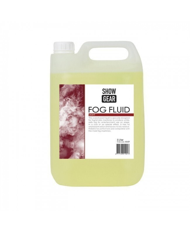 Showgear Fog Fluid Light 5L Fog Liquids