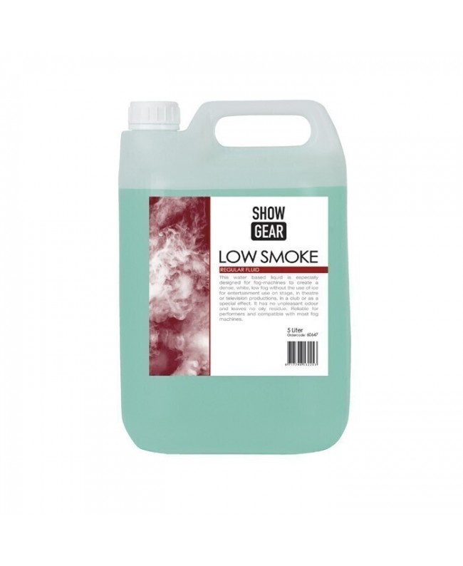 Showgear Low Smoke Fluid 5L Liquidi per fumo